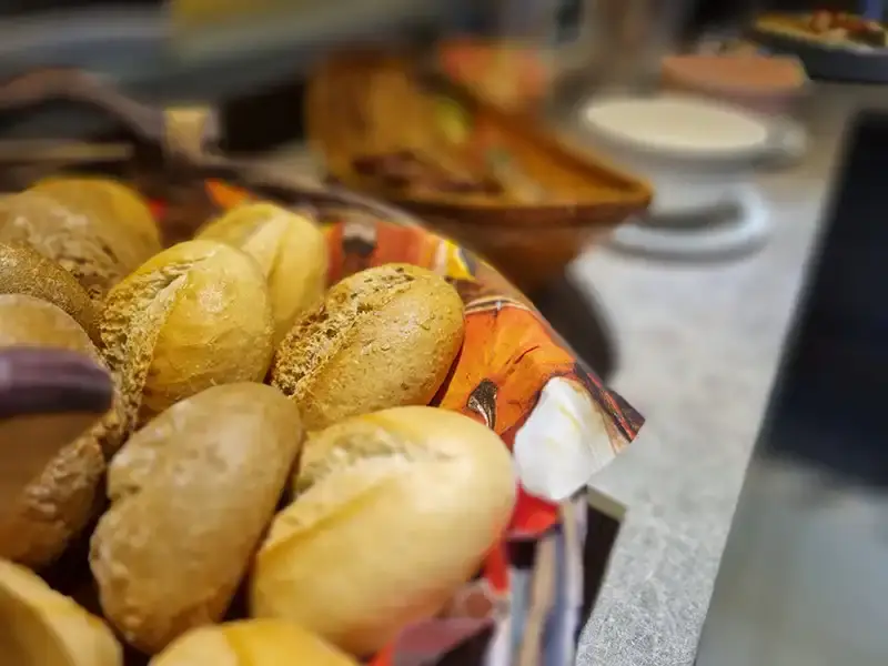 Frühstück in der Pension Ilmhof