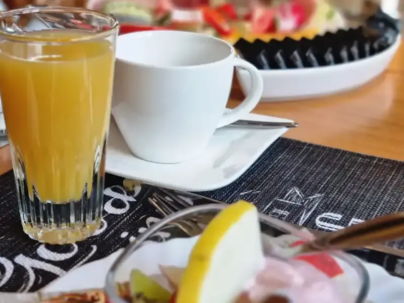 Frühstück in der Pension Ilmhof